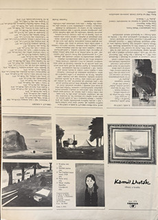 Kamil Lhoták (1912 - 1990) - Plakát k výstavě MF I.