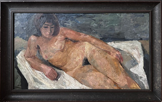 Rastislav Michal (1936) - Ležící akt
