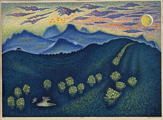 Dan Richter (1930 - 2020) - Horská krajina