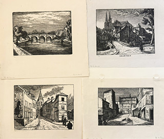 Václav Fiala (1896 - 1980) - 4x Paříž