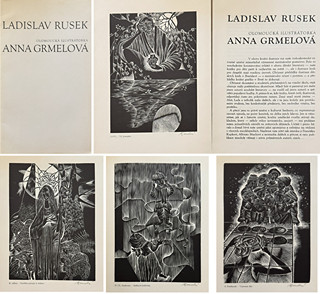 Anna Grmelová (1926 - 2000) - L. Rusek - Olomoucká ilustrátorka A. Grmelová