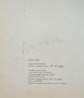 Anna Grmelová (1926 - 2000) - L. Rusek - Olomoucká ilustrátorka A. Grmelová