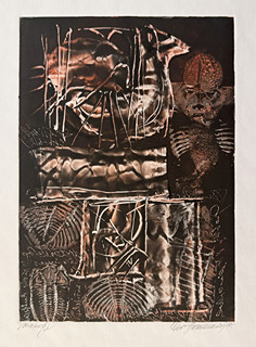Oldřich Hamera (1944 - 2021) - Strukturální monotyp I.