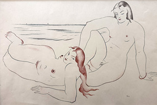 Bohumil Krs (1890 - 1962) - Dívky u moře