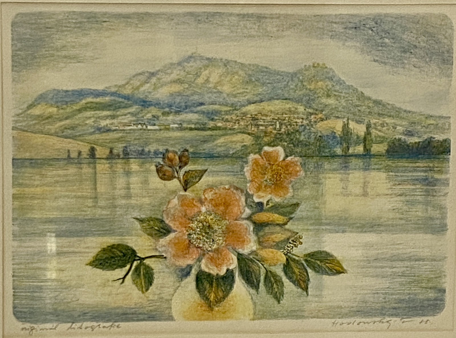 Pálava with Roses