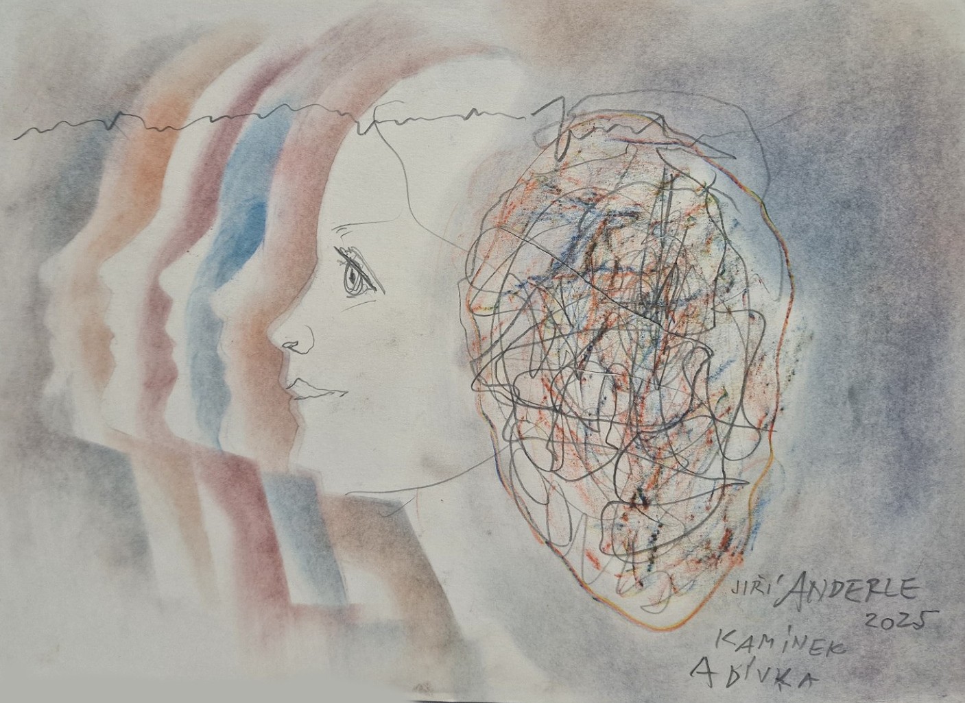Anderle Jiří - Kamínek a dívka