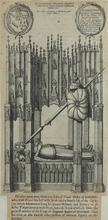 Václav Hollar (1607 – 1677) - Náhrobek Johna z Gauntu, vévody z Lancasteru a jeho ženy