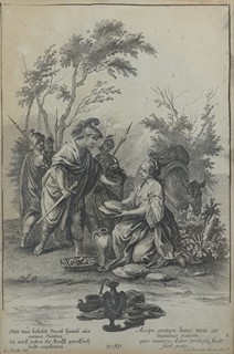 Johann Georg Hertel (1700 – 1775), Carlo Zucchi - David a Abigail