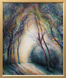 Bohunka Waageová (1948-) - Světlo a stromy