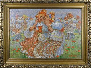Otto Molitor (1889-) - Krojovaná děvčata