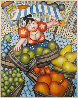 Skorka Lauko (1966-) - Trhovkyně