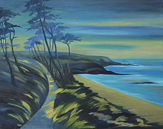 Alena Beldová (1955-) - Plage du geon