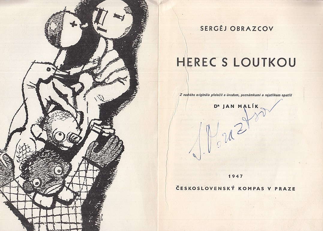 Sergej Vladimirovič Obrazcov - Herec s loutkou