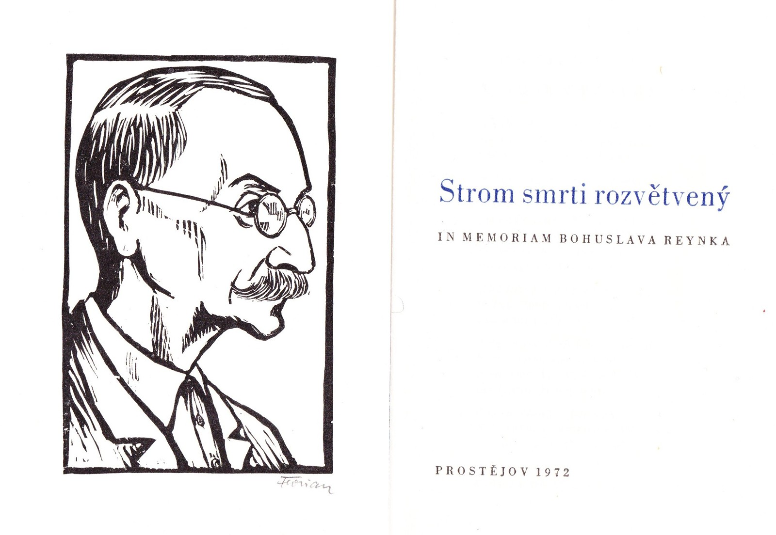 Michael Florian (1911 - 1984) - Strom smrti rozvětvený (In memoriam Bohuslava Reynka)