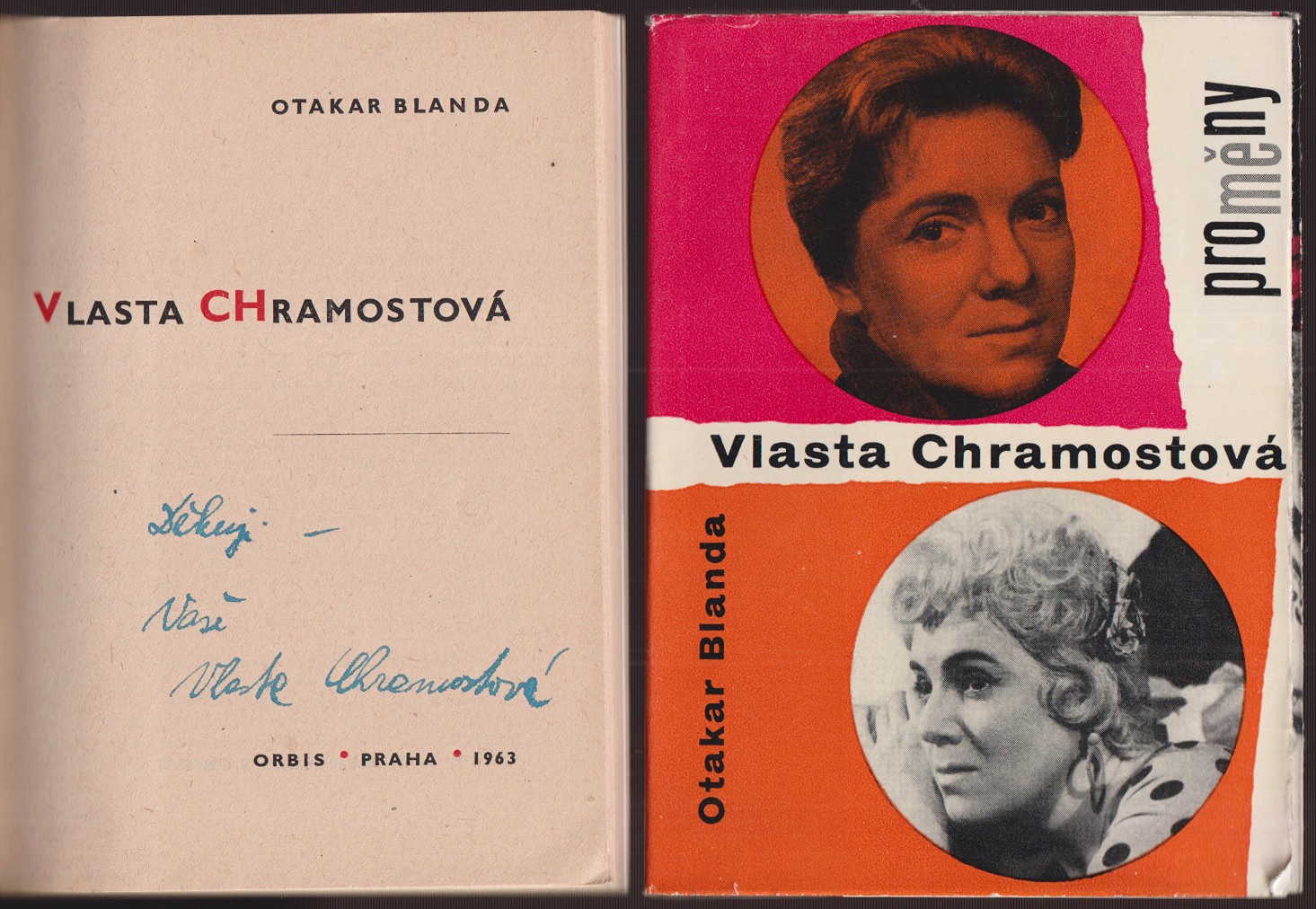 Vlasta Chramostová - Ot. Blanda: Vlasta Chramostová