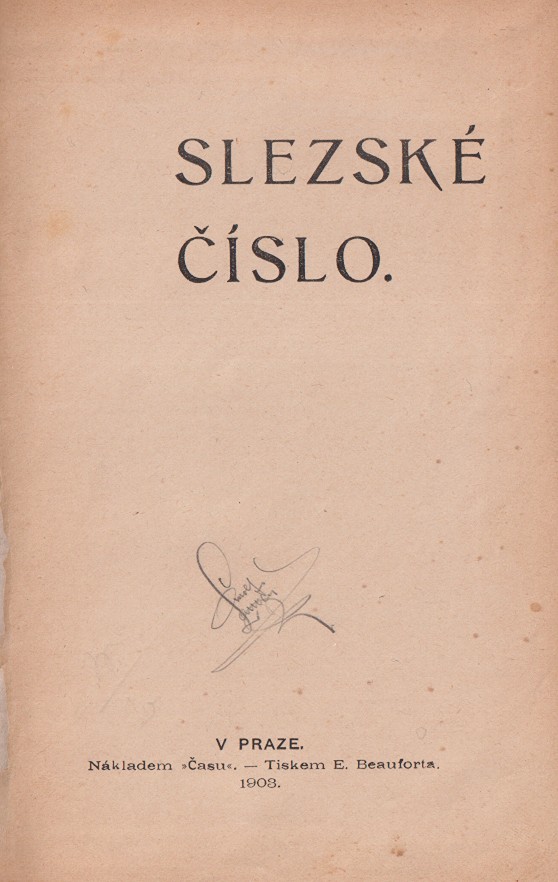 Petr Bezruč - Slezské číslo