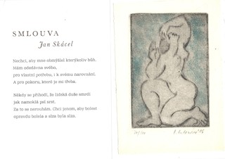 Alena Antonová  - J. Skácel: Smlouva
