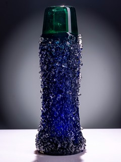 Miloslava Svobodová (1936 - 2005) - Váza „Galaxy“ (vzor č. 6533/39) | Škrdlovice