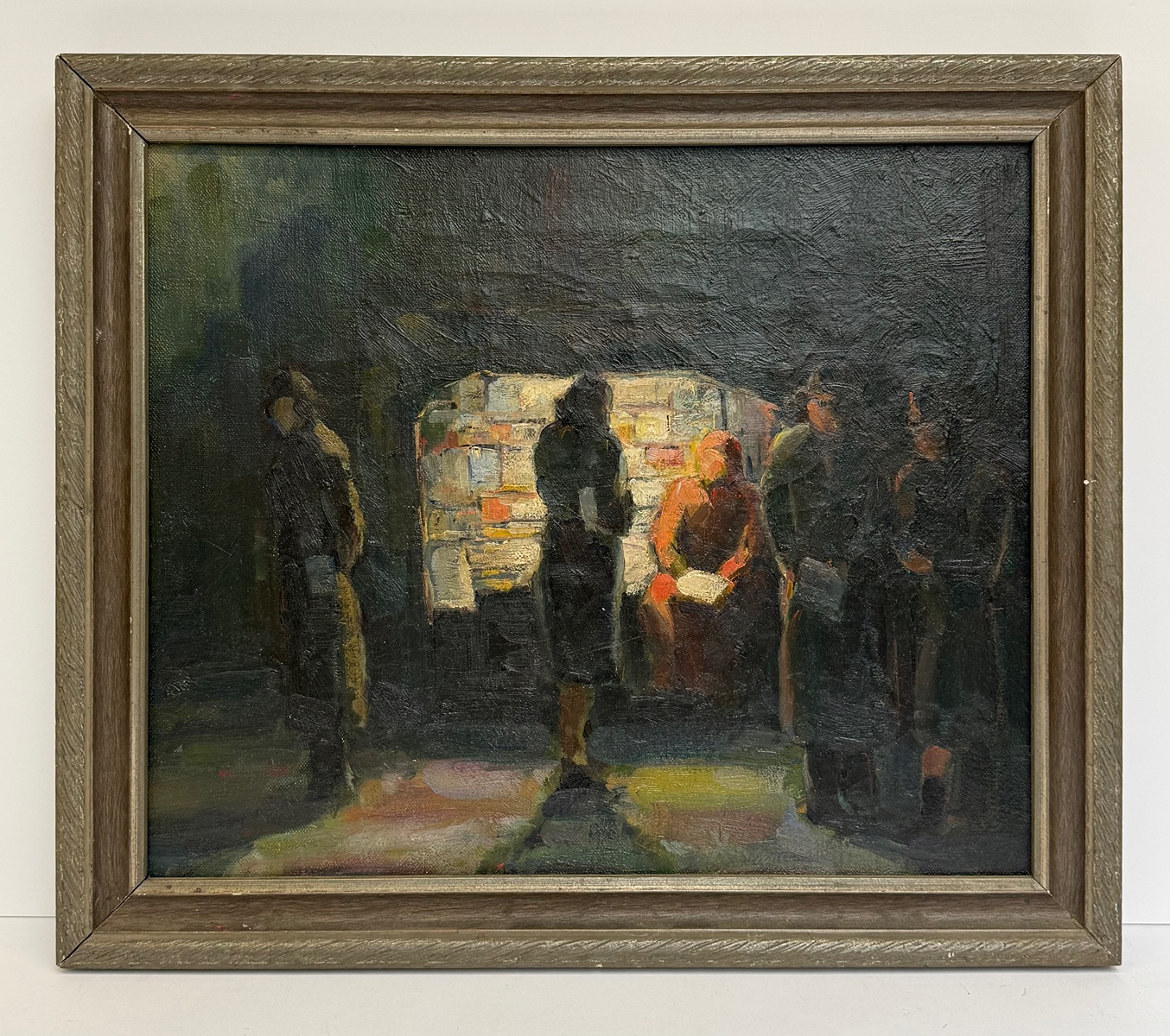 Rambousek Jan (1895 – 1976) - U novinového stánku