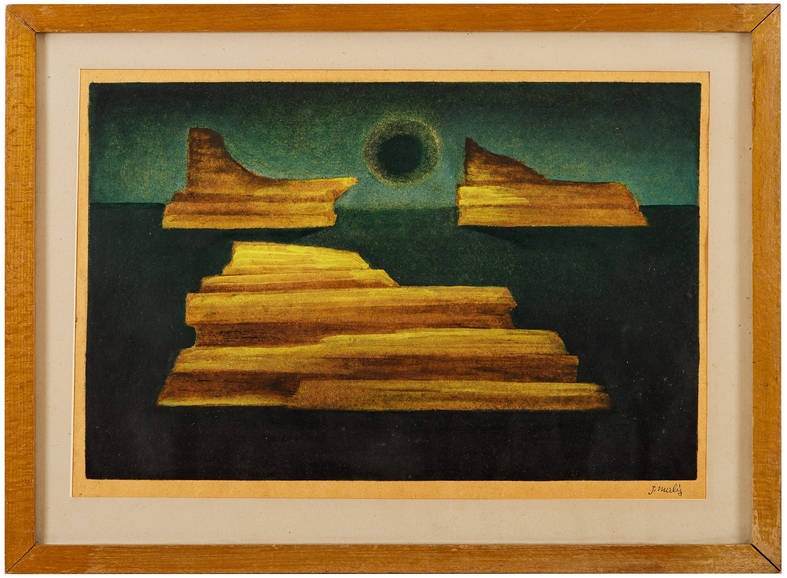 Malý František (1900 - 1980) - Surrealistická krajina