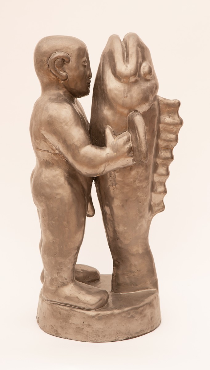 Róna Jaroslav (1957 - ) - Muž s rybou