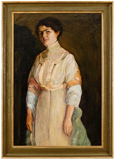 Naske František Xaver (1884 - 1959) - Portrét manželky