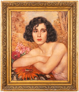Ženíšek Josef (1855 - 1946) - Dívka z Říma