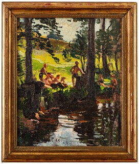 Charvát František (1885 - ?) - Koupání