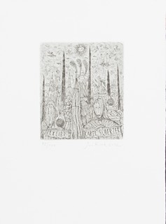 Jan Hísek (1965) - Exlibris Karel Scherzer