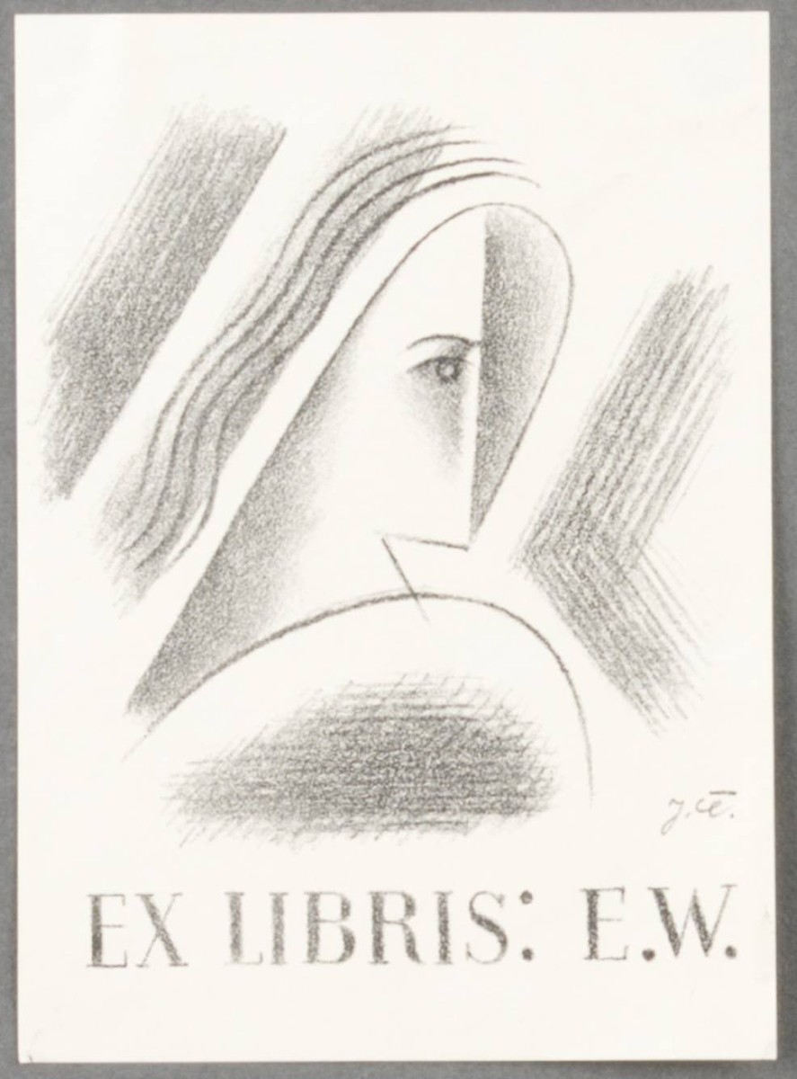 Josef Čapek (1887-1945) - TROJICE EX LIBRIS