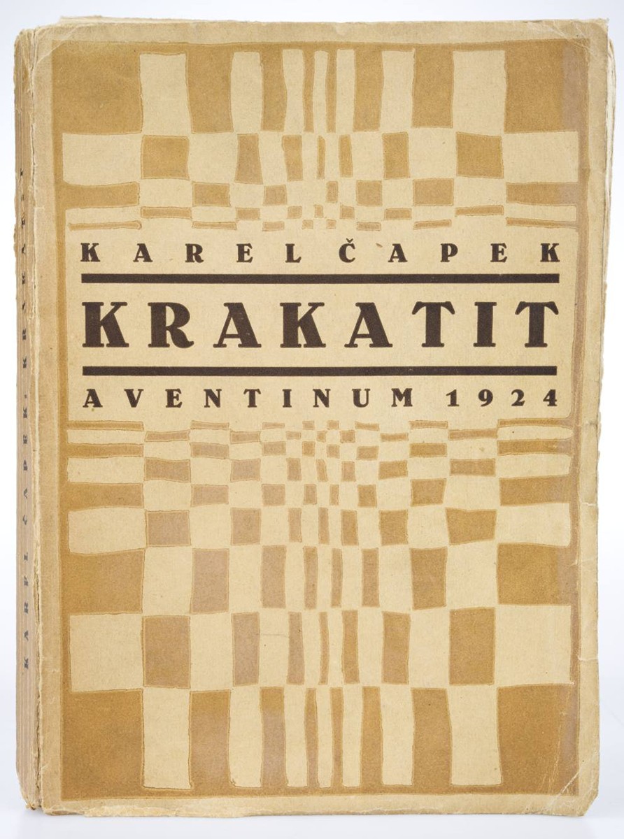 Karel Čapek (1890-1938) Josef Čapek (1887-1945) - KRAKATIT