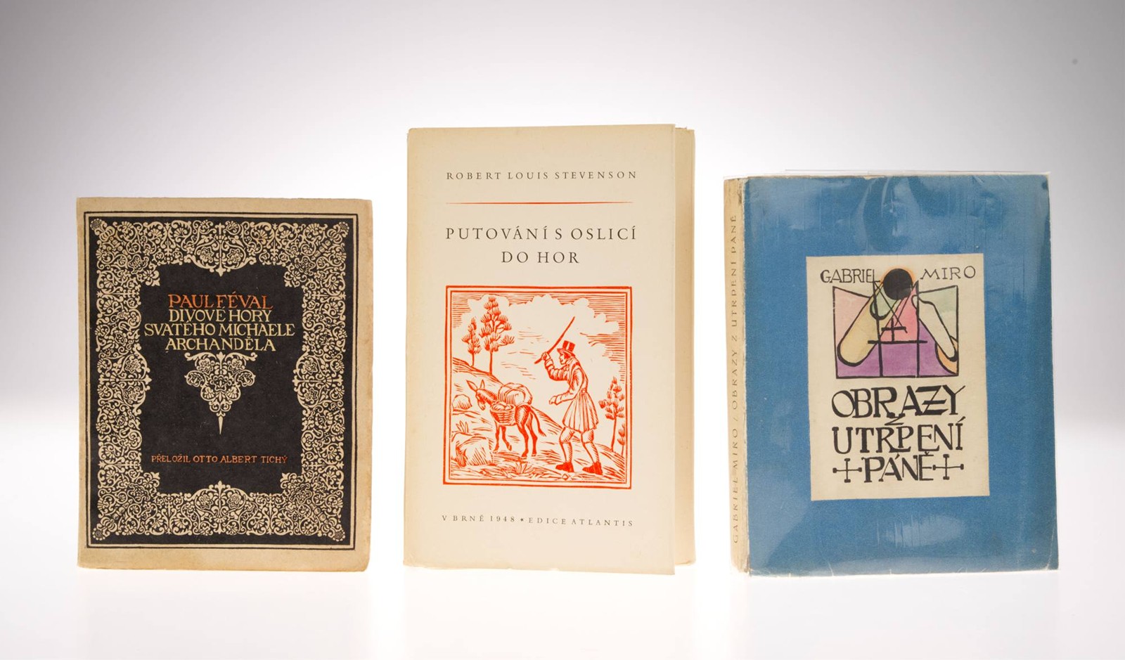 Bohuslav Reynek (1892-1971) Michael Florian (1911-1984) - TROJICE BIBLIOFILIÍ: DOBRÉ DÍLO A ATLANTIS