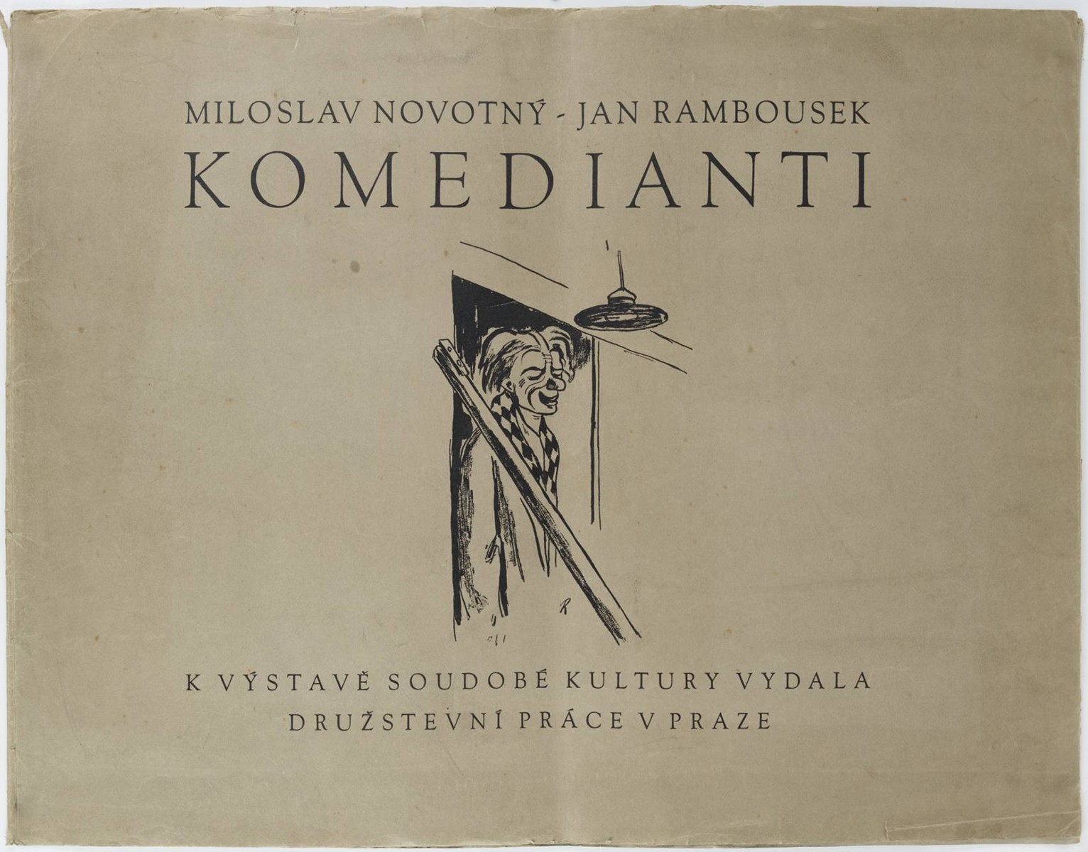 Miloslav Novotný (1894-1966) Jan Rambousek (1895-1954) - KOMEDIANTI