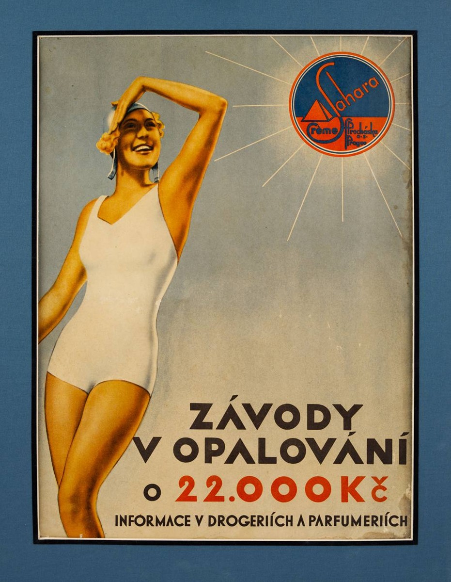 PLAKÁT "ZÁVODY V OPALOVÁNÍ"