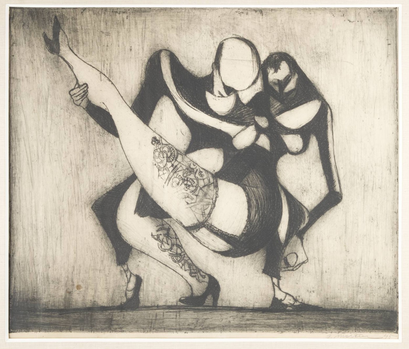 Jaromír Martiník (1928-2007) - TANEČNÍ DVOJICE