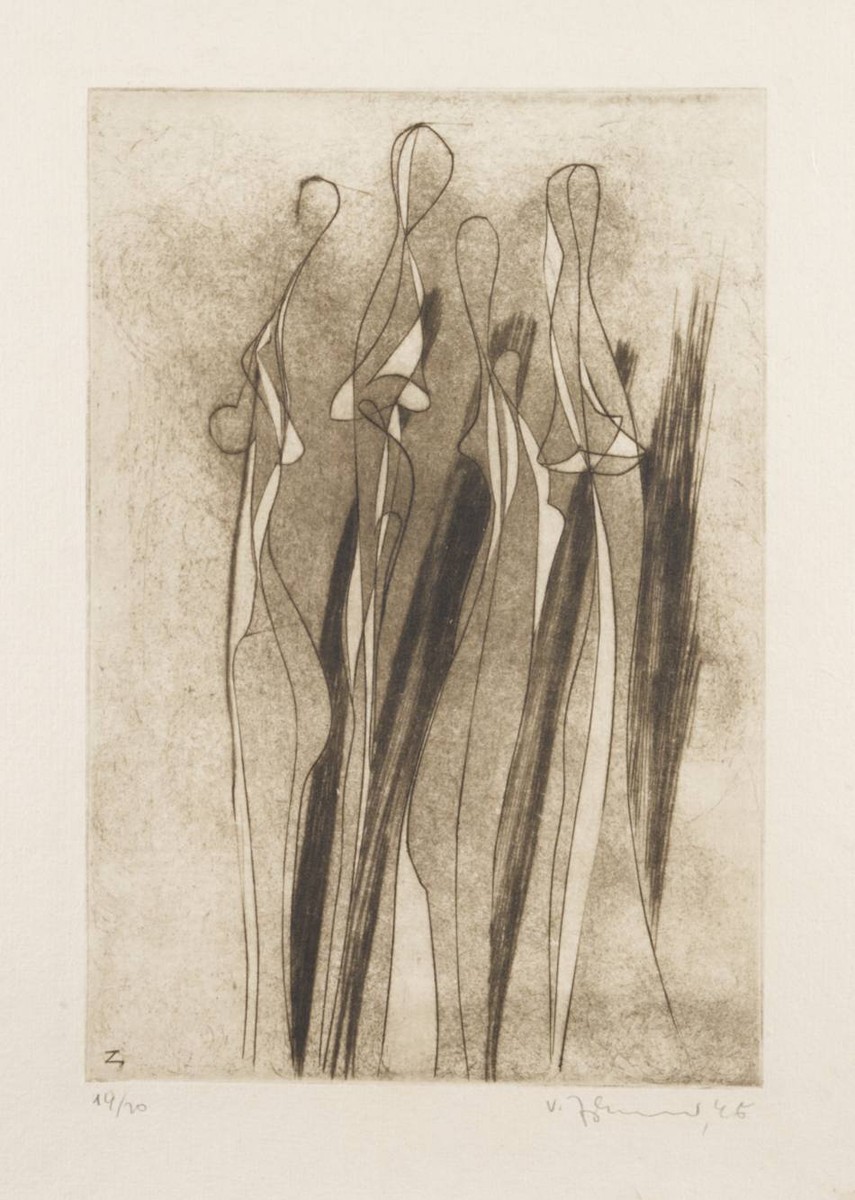 Václav Zykmund (1914-1984) - POSTAVY Z CYKLU VĚČNÉ POHYBY