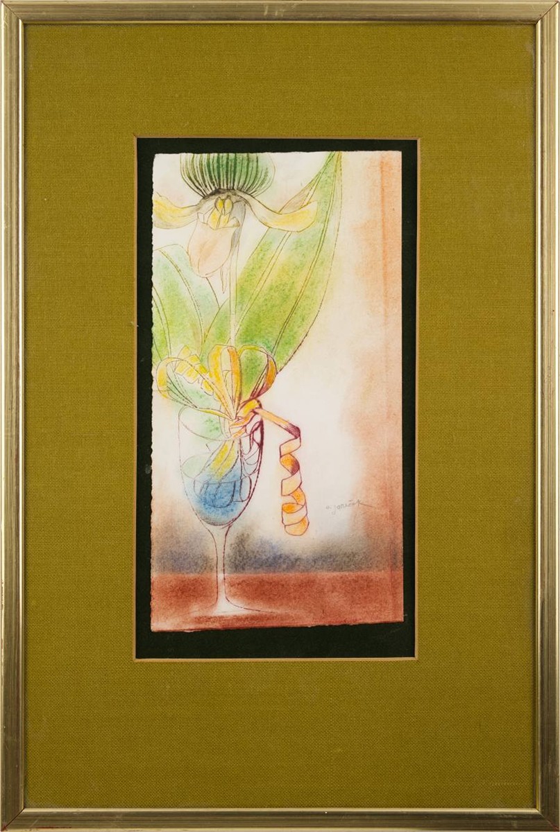Ota Janeček (1919-1996) - PAPHIOPEDILUM