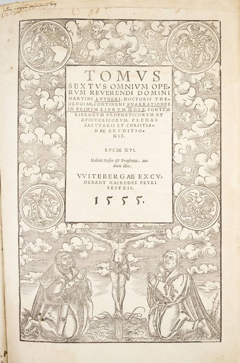 Martin Luther (1483-1546) - TOMUS SEXTUS OMNIUM OPERUM...