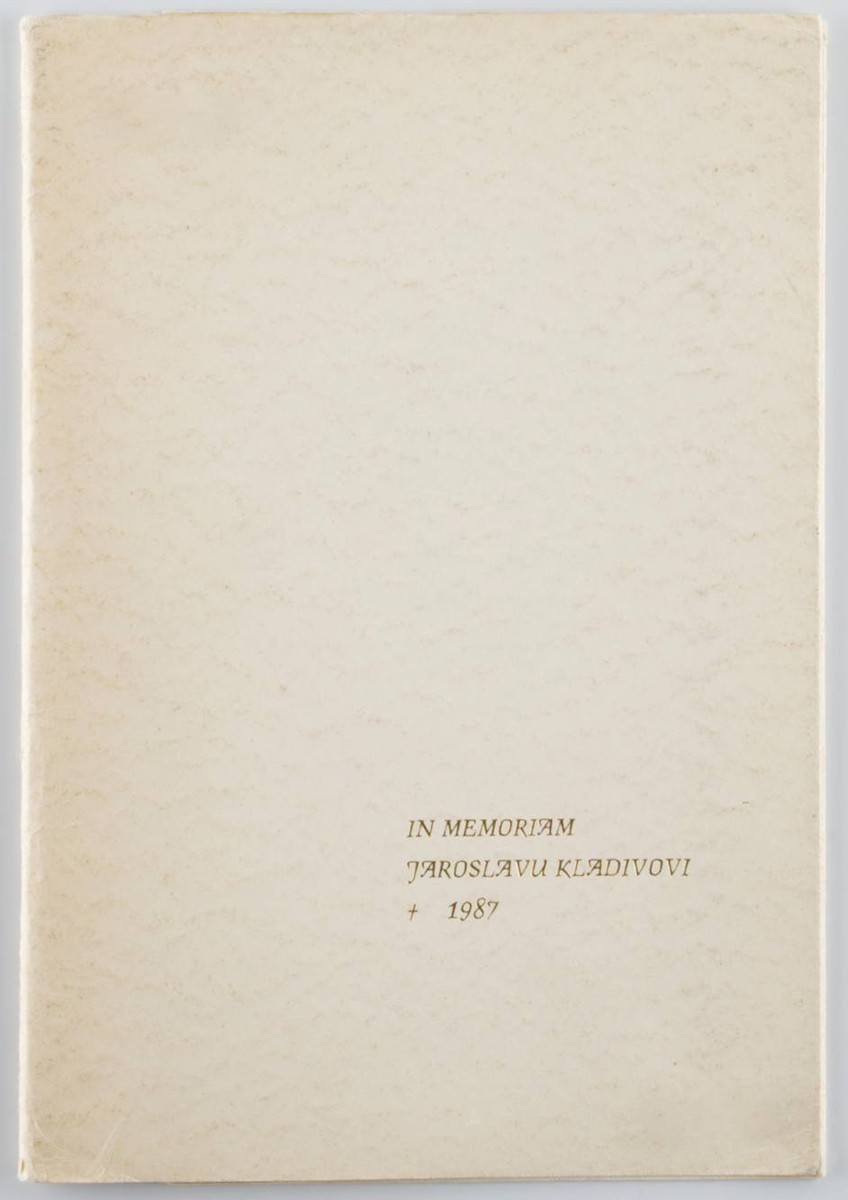 Josef Jíra (1929-2005) Oldřich Hamera (1944-2021) - IN MEMORIAM JAROSLAVU KLADIVOVI