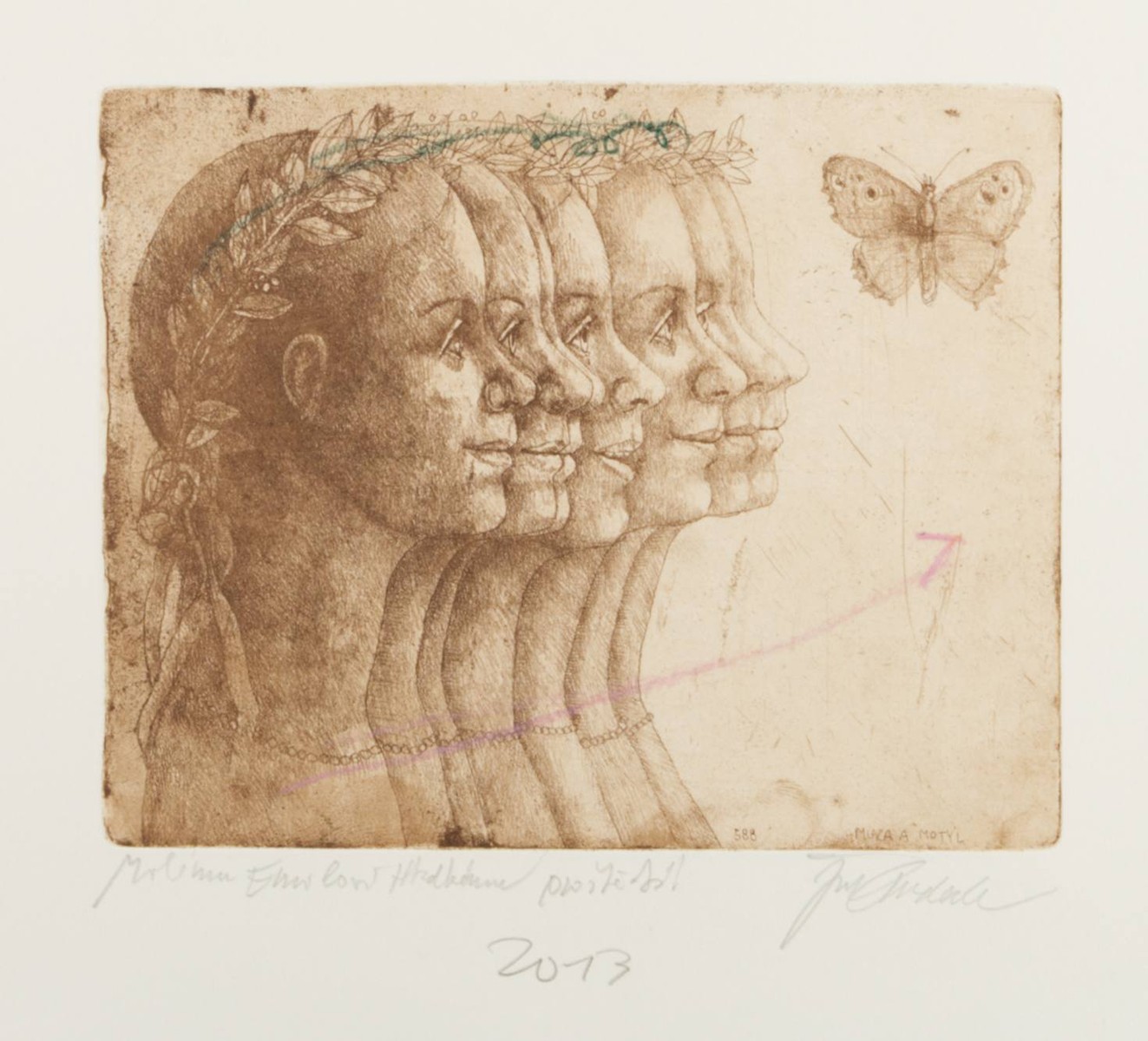 Jiří Anderle (1936) - MÚZA A MOTÝL