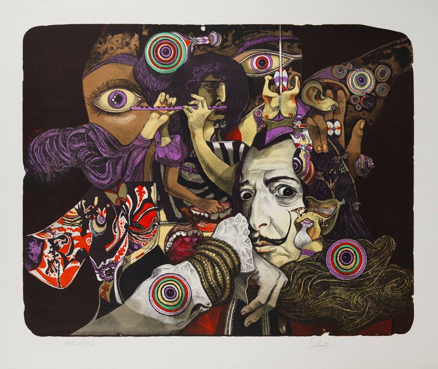 Josef Liesler (1912-2005) - SOUBOR TŘÍ LITOGRAFIÍ