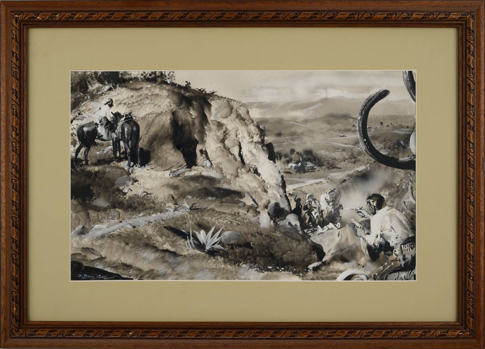 Zdeněk Burian (1905-1981) - PŘEPADENÍ