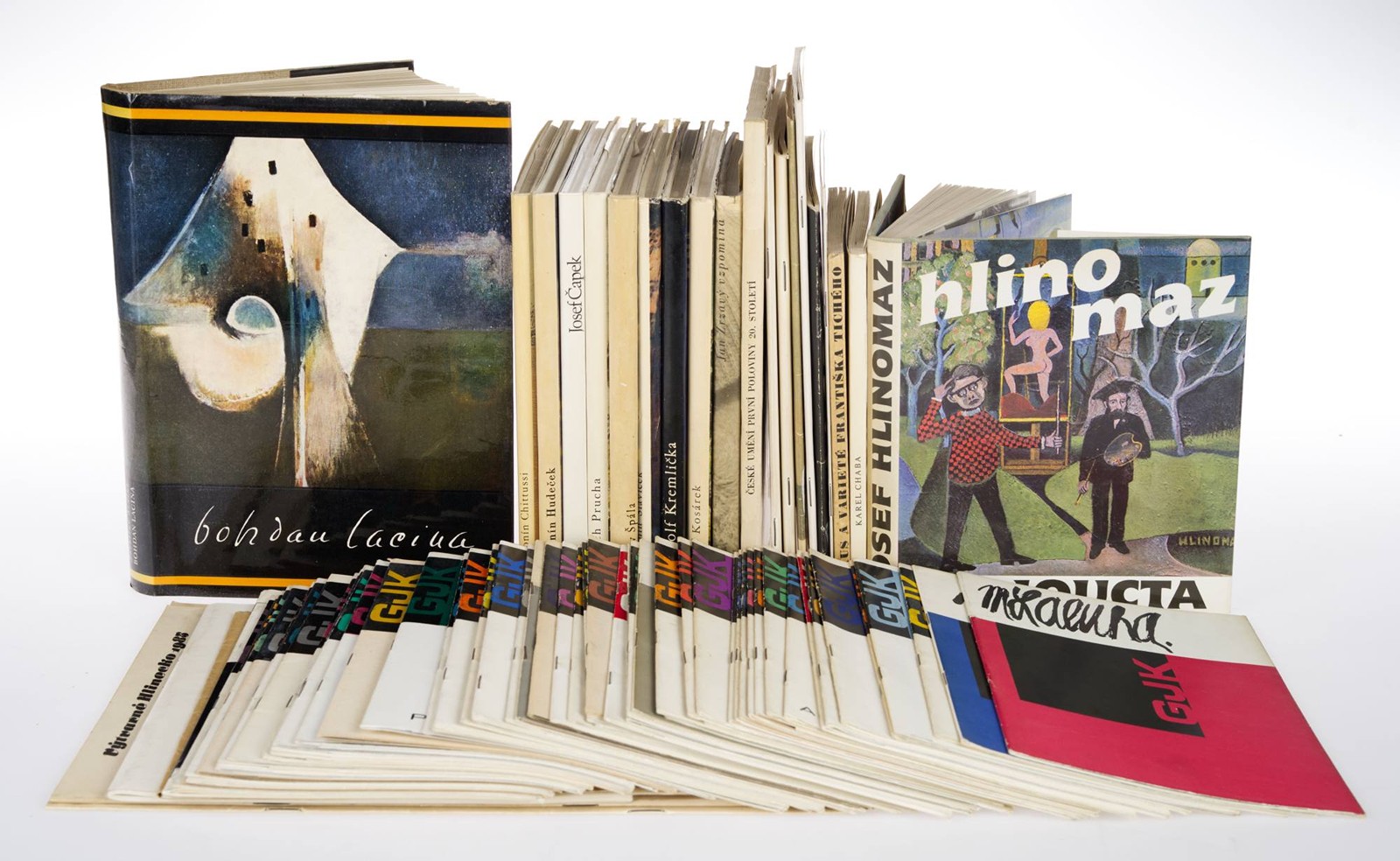 Různí autoři - SOUBOR KATALOGŮ A MONOGRAFIÍ