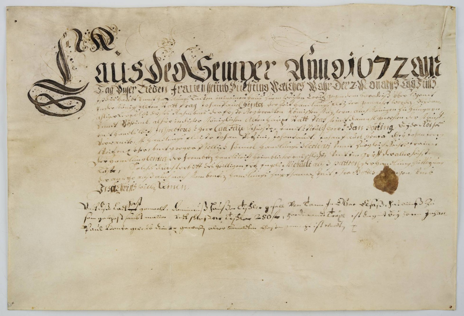 PRAŽSKÁ CECHOVNÍ LISTINA