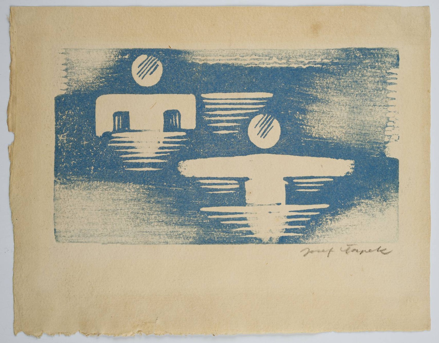 Josef Čapek (1887-1945) - KOUPAJÍCÍ SE DĚTI