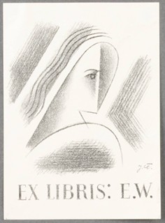 Josef Čapek (1887-1945) - TROJICE EX LIBRIS