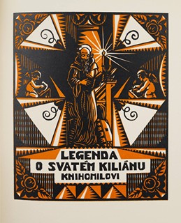 Oskar Gürth Karel Němec (1879-1960) - LEGENDA O SVATÉM KILIÁNU KNIHOMILOVI