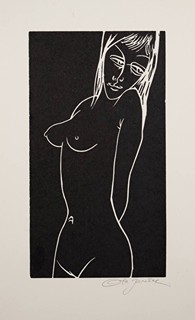 Ota Janeček (1919-1996) - DVOJICE DÍVČÍCH AKTŮ