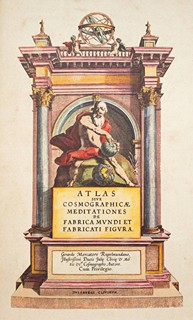 Gerhard Mercator (1512-1594) - ATLAS ANEB KOSMOGRAFICKÉ ÚVAHY O STVOŘENÍ SVĚTA A PODOBĚ STVOŘENÉHO