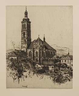 Jan Charles Vondrouš (1884-1970) - KONVOLUT ČTYŘ LEPTŮ